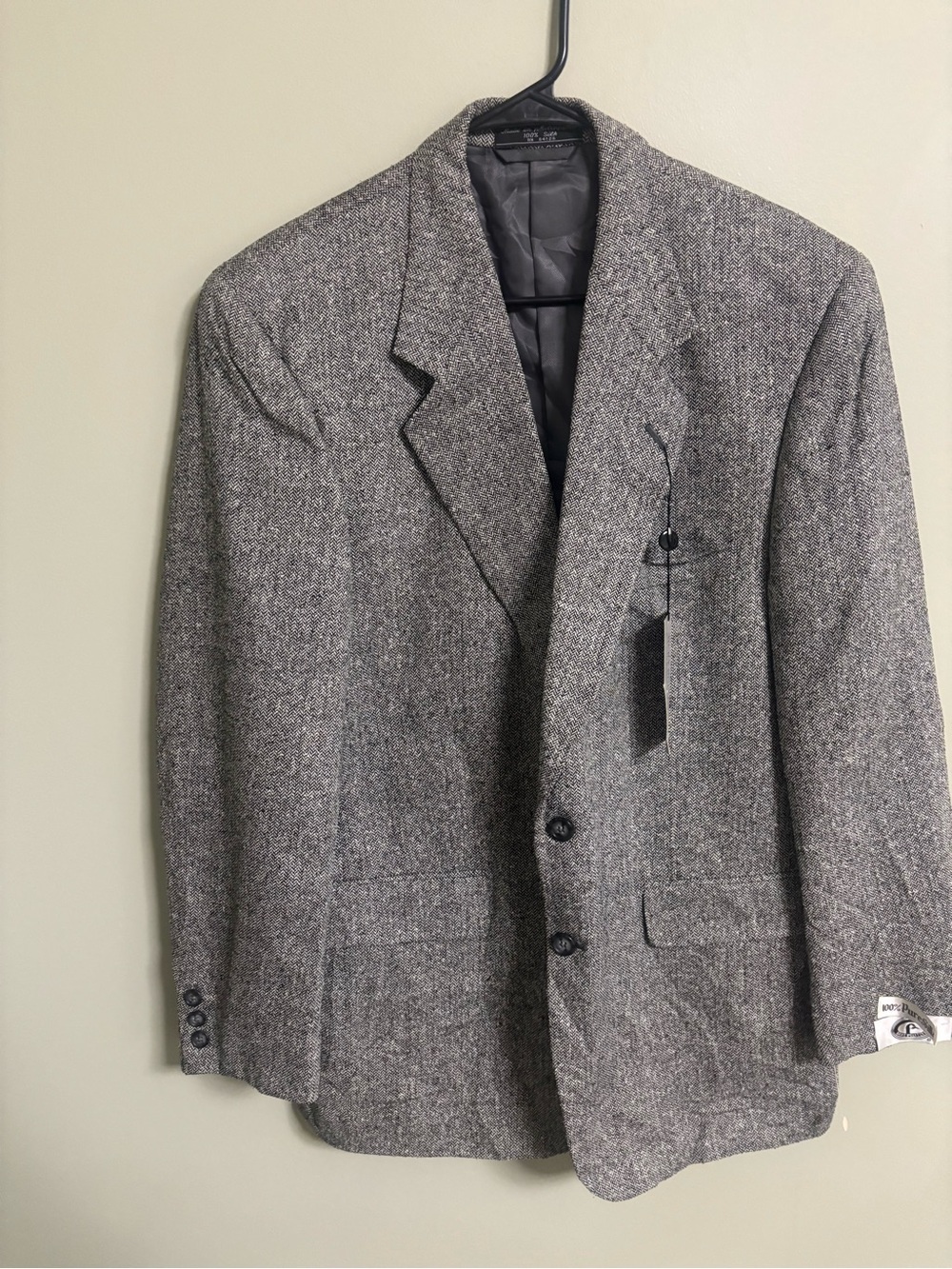 Vintage Dead Stock Bert Pulitzer 100% Silk Sport Coat Blazer Jacket Size 41R New